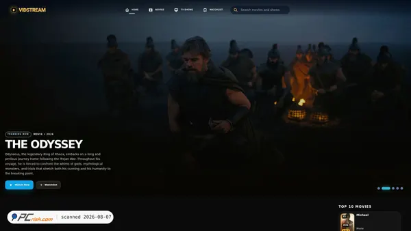 vidstream.lat screenshot