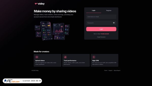 vidtrx.com screenshot