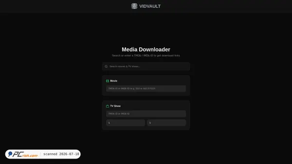 vidvault.ru screenshot