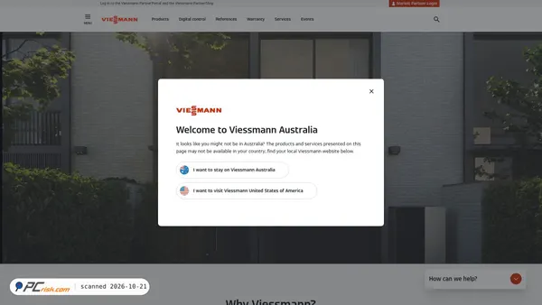 viessmann.com.au Screenshot