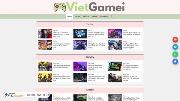 vietgamei.com screenshot
