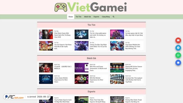 vietgamei.com Screenshot