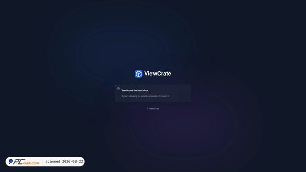 Screenshot di viewcrate.cc