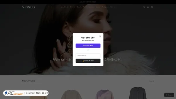vigveg.net Screenshot