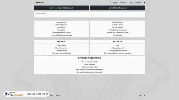 vik1ngfile.site screenshot