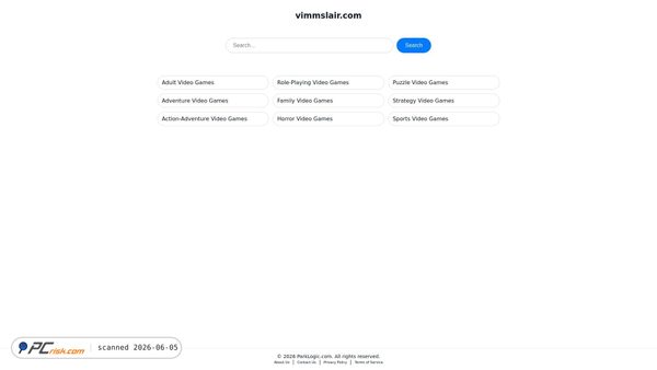 vimmslair.com screenshot