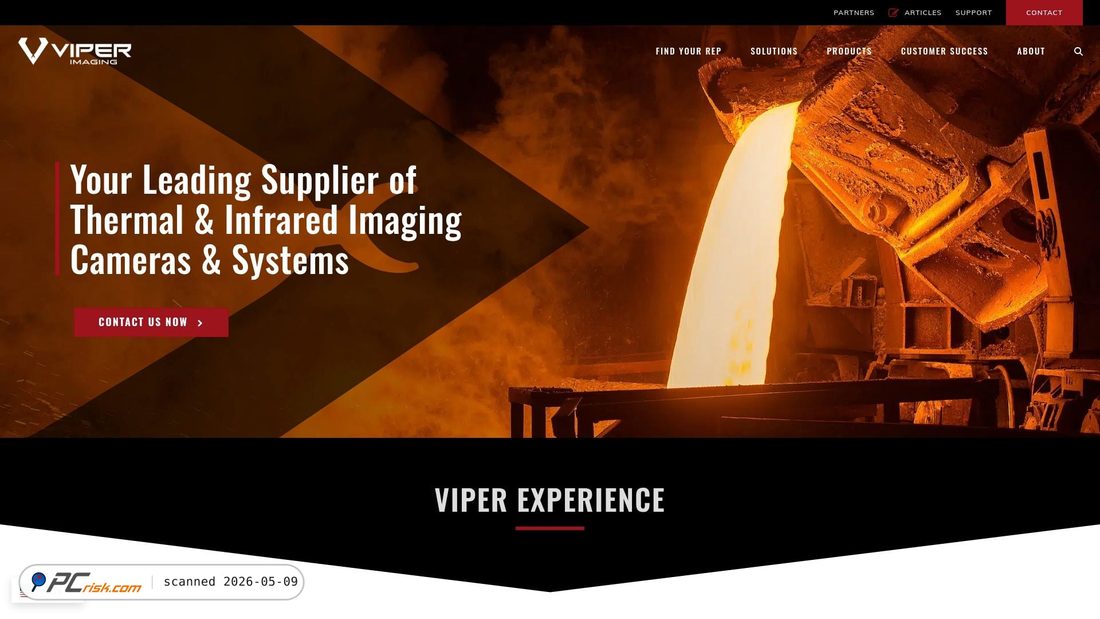 Screenshot von viperimaging.com