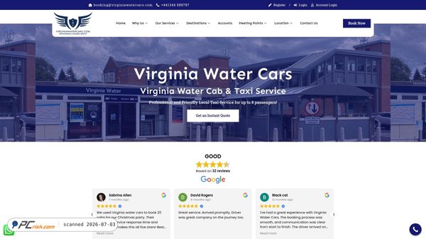 virginiawatercars.com screenshot