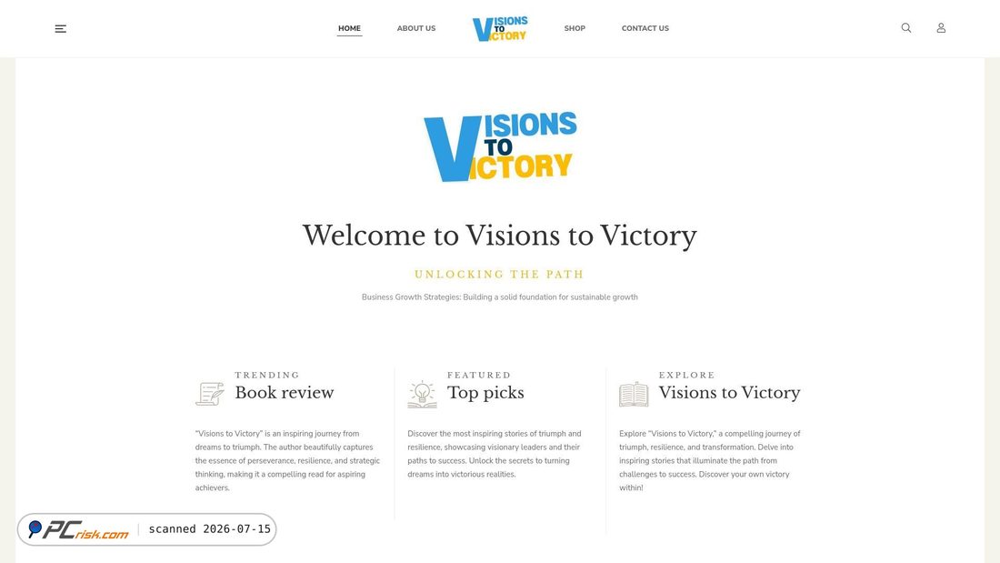 Screenshot of visionvictory.webdevelopment-server.com