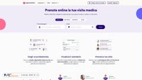 visitami.paginemediche.it screenshot
