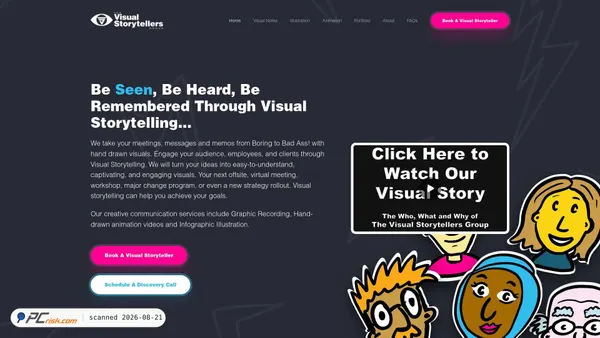 visstorytellers.com.au screenshot