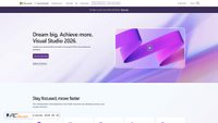 visualstudio.com screenshot