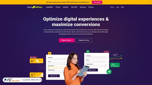 visualwebsiteoptimizer.com screenshot