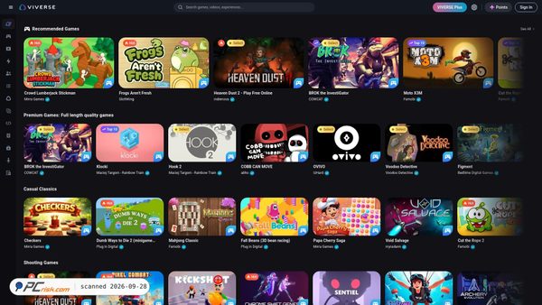 Captura de viverse.com