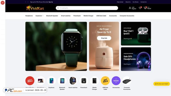 vividkart.com screenshot
