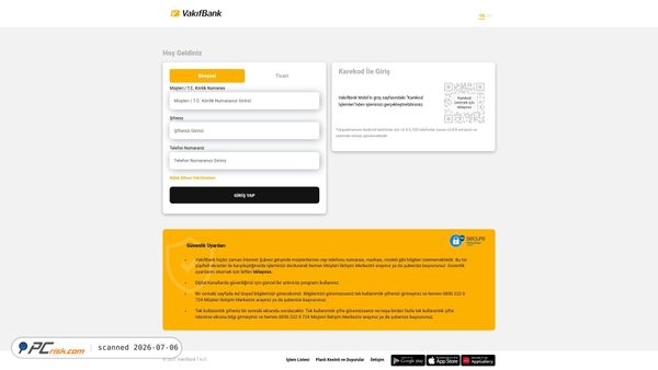 vkfsizlerle.duckdns.org screenshot