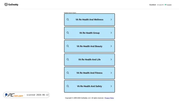 vkrehealth.in screenshot