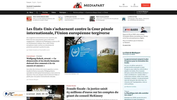 Capture d’écran de vod-renouvellement.com