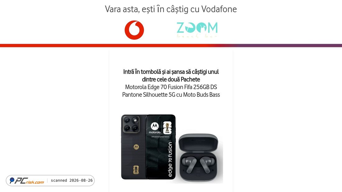 Screenshot of vodafone-form.mhmr.ro