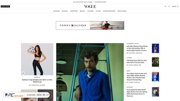 vogue.com screenshot