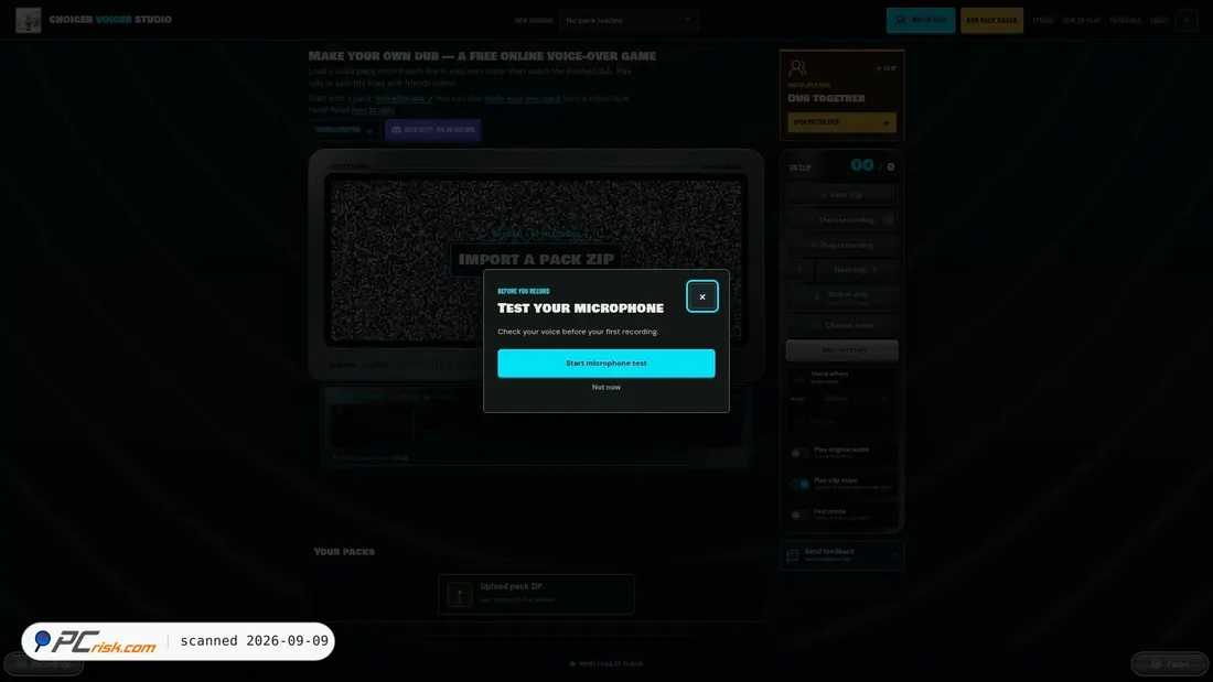 Capture d’écran de voicerchoicer.com