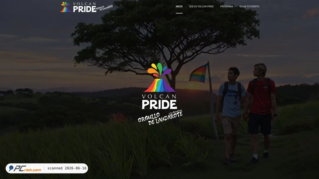 Screenshot di volcanpride.com