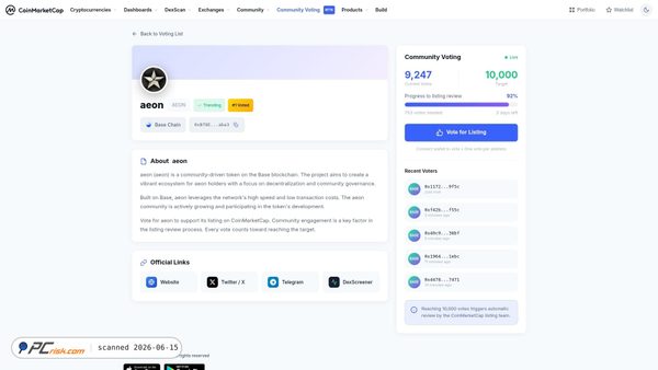 votemarketcap.com screenshot