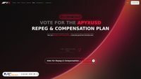 voting-apyx.finance screenshot