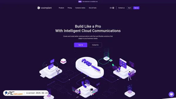 voximplant.com screenshot