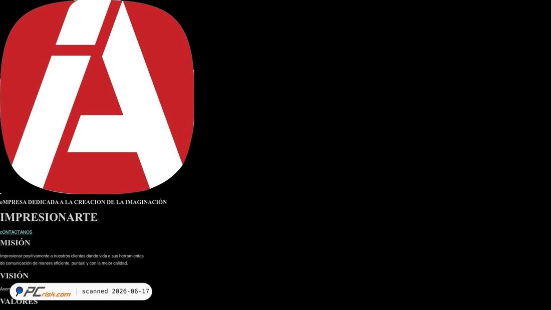 Screenshot di voyaimpresionarte.com