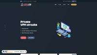 Captura de ecrã de vpn.sn