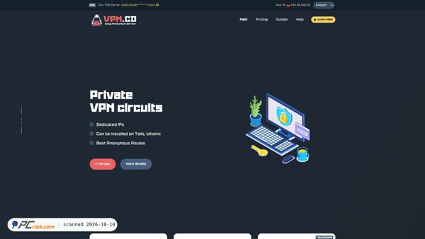 Captura de vpn.sn