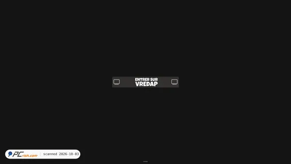Screenshot di vredap.com