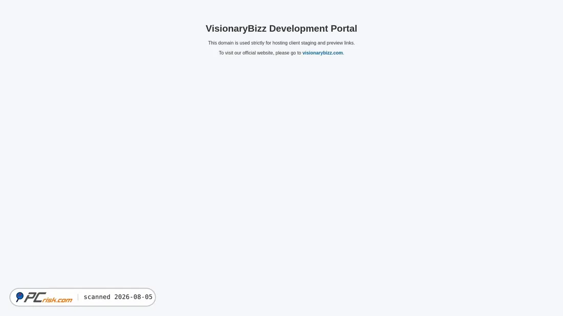Screenshot of vsbizz.com