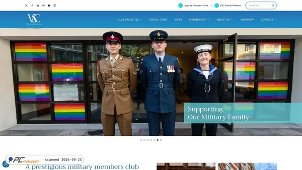 vsc.co.uk screenshot