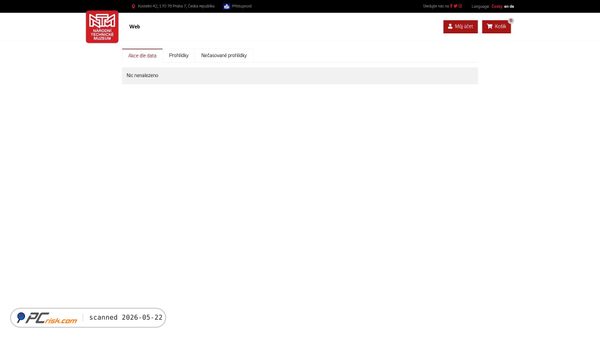 vstupenky.ntm.cz screenshot