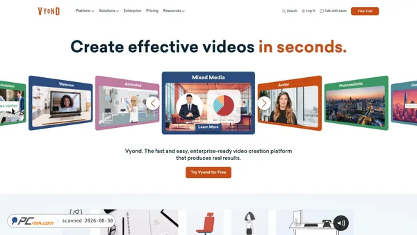 vyond.com screenshot