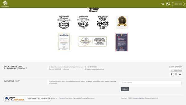 Screenshot di wakandaubud.com