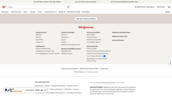 walgreens.com screenshot