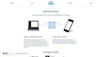 Zrzut ekranu walletconnect-website.vercel.app