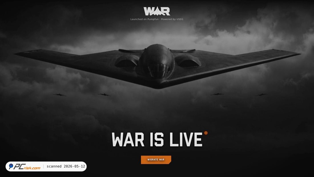 Screenshot von waronusd1mig.xyz