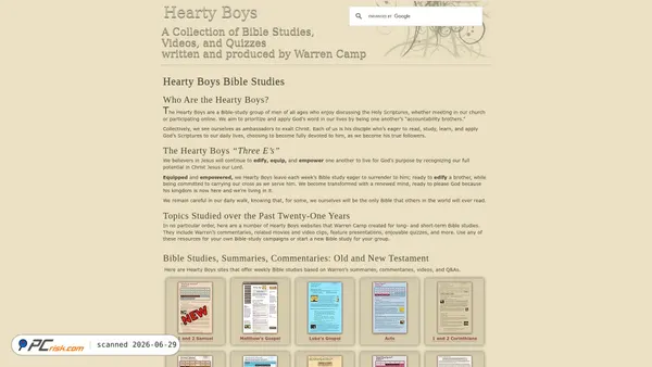 warrencampdesign.com screenshot