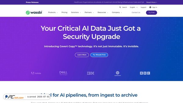 wasabisys.com screenshot