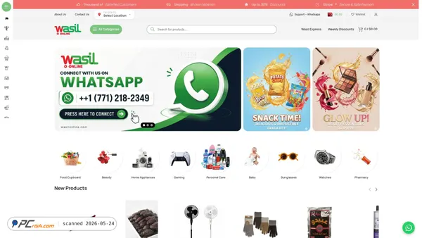 wasilonline.com screenshot