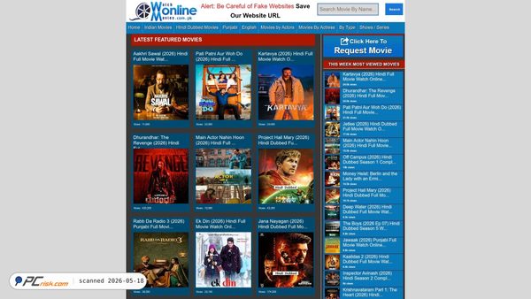 watch-movies.com.pk screenshot