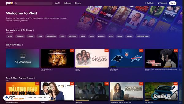 watch.plex.tv screenshot