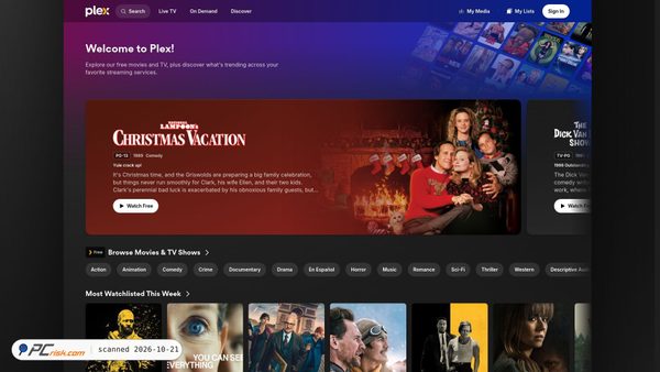 watch.plex.tv Screenshot