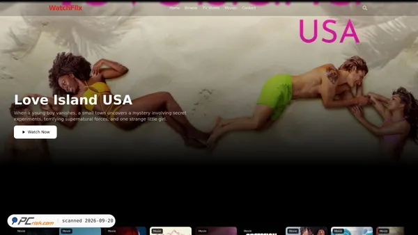 Captura de watchflix.bz