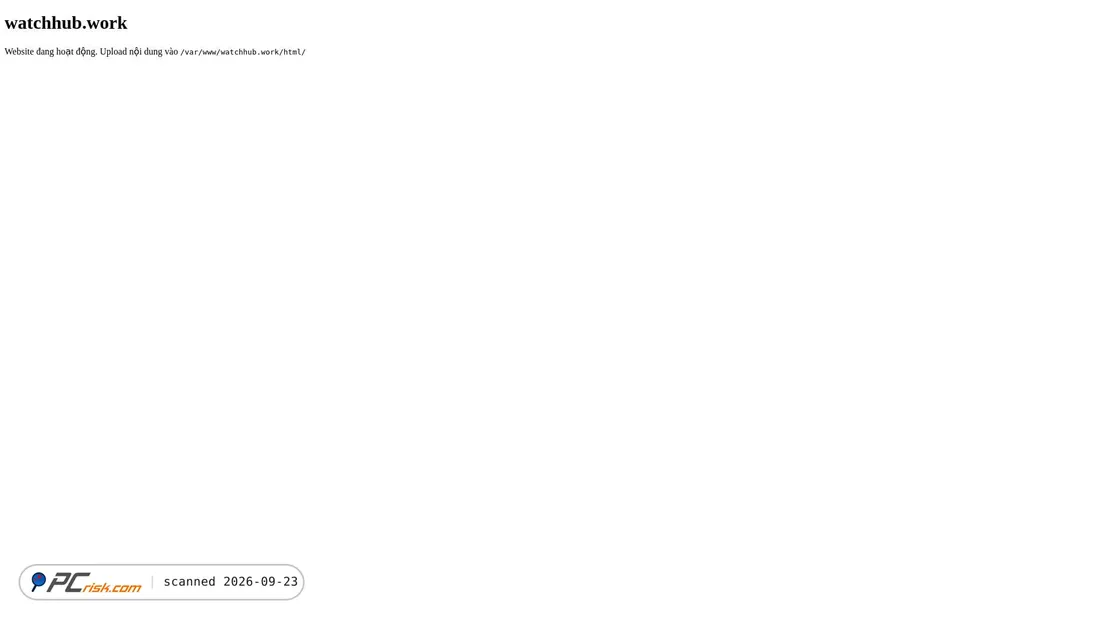 Captura de ecrã de watchhub.work