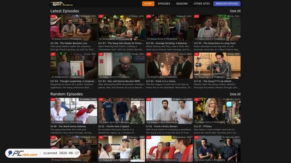 watchitsalwayssunnyinphiladelphia.cc screenshot